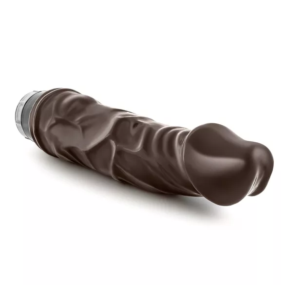 Dr. Skin Vibe No.6. - realistični vibrator (braon)