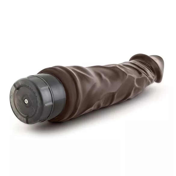 Dr. Skin Vibe No.6. - realistični vibrator (braon)