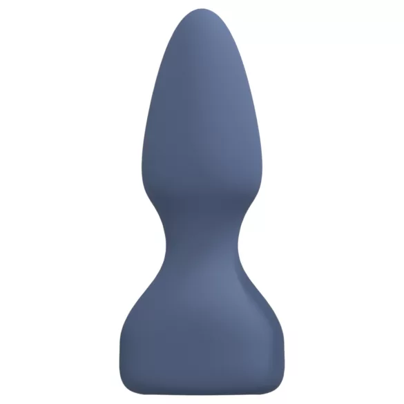 Loveline - set vibratora sa zamenljivim nastavcima (plavo-siva)