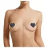 Le Désir - set nalepnica za bradavice - 3 para (crne)