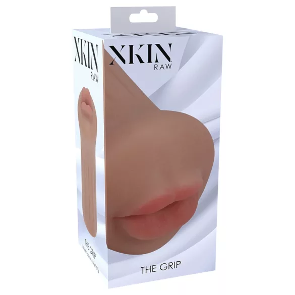 XKIN - veštačka vagina masturbator - S (tamna prirodna)