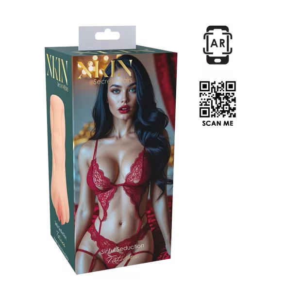 XKIN Seduction Tatiana - реалистична вештачка вагина мастурбатор (природна боја)