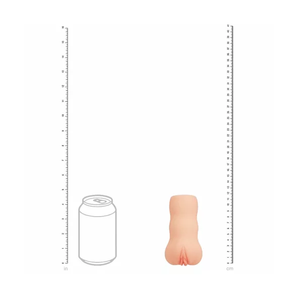 XKIN Temtress Nicolette - realistična veštačka vagina masturbator (natur)