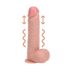 REALROCK - prirodni vibrator sa dojkom (20,5cm)