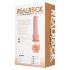 REALROCK - prirodni vibrator sa dojkom (20,5cm)