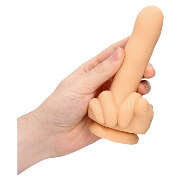 S-Line - srednji prst dildo (prirodan)