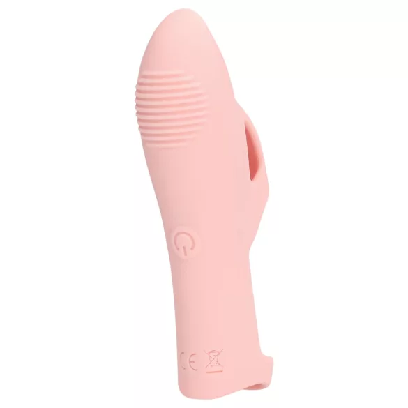 Loveline - rebrasti prstni vibrator (pink)