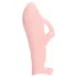 Loveline - rebrasti prstni vibrator (pink)