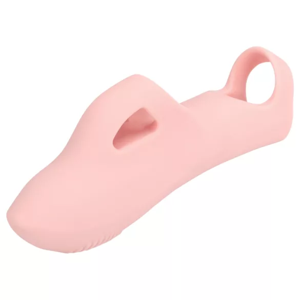 Loveline - rebrasti prstni vibrator (pink)