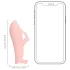 Loveline - rebrasti prstni vibrator (pink)