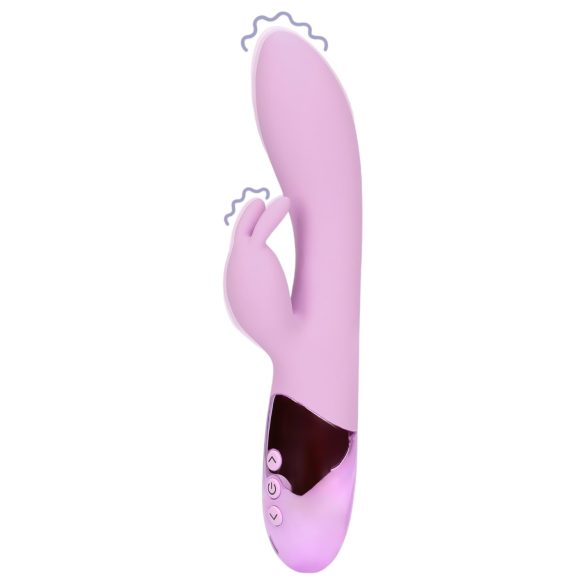 Loveline - punjivi, zeka klitoralni vibrator (roze)