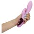 Loveline - punjivi, zeka klitoralni vibrator (roze)
