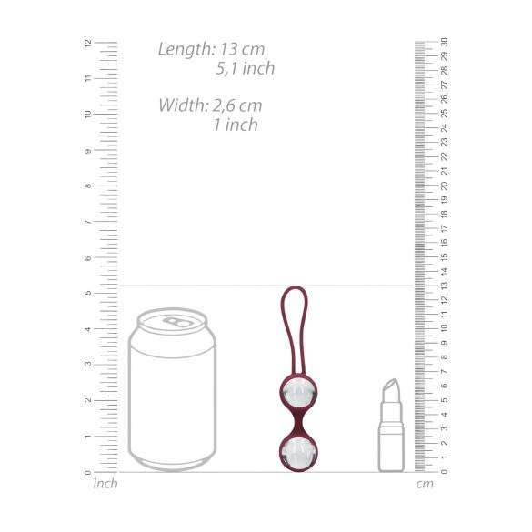 Loveline (S)explore - set seksualnih igračaka za žene - (crvena)