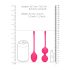 Loveline - set težećih gejšinih kuglica - 2 dela (pink)