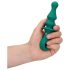 Loveline - punjivi analni vibrator sa kuglicama (zeleni)