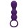 Loveline - punjivi analni vibrator sa kuglicama (ljubičasti)
