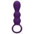 Loveline - punjivi analni vibrator sa kuglicama (ljubičasti)