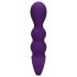 Loveline - punjivi analni vibrator sa kuglicama (ljubičasti)