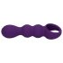 Loveline - punjivi analni vibrator sa kuglicama (ljubičasti)