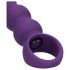 Loveline - punjivi analni vibrator sa kuglicama (ljubičasti)