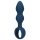 Loveline - prstenasti analni dildo - srednji (plavi)