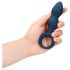 Loveline - prstenasti analni dildo - srednji (plavi)
