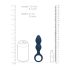 Loveline - prstenasti analni dildo - srednji (plavi)