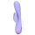 Loveline - bežični zec vibrator s klitoralnim delom (ljubičasta)