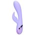 Loveline - bežični zec vibrator s klitoralnim delom (ljubičasta)