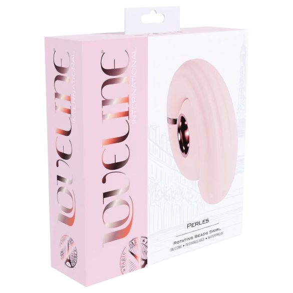 Loveline Perles - G-tačka vibrator sa biserima (roze)
