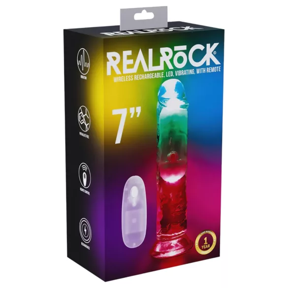 REALROCK - LED вибратор - 15cm