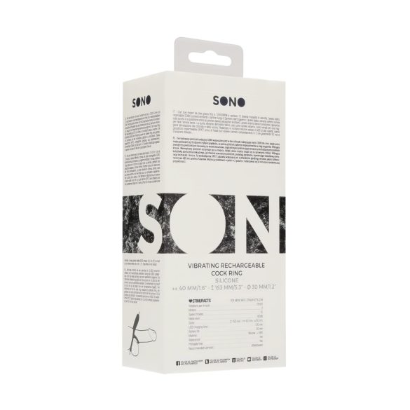 No.88 - Vibrirajući prsten za penis (crni)