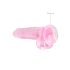 REALROCK - providni realistični dildo - roze (19cm)