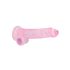 REALROCK - providni realistični dildo - roze (19cm)