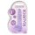 REALROCK - providni realistični dildo - ljubičasti (15cm)