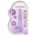 REALROCK - providni realistični dildo - ljubičasti (15cm)