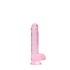 REALROCK - Providni Realistični Dildo - Roze (15 cm)