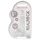 REALROCK - providni realistični dildo - providan (15cm)