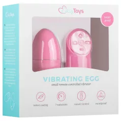   Easytoys - Radio Vibrirajuće Jaje sa 7 Ritmova (ružičasto)