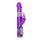 Easytoys Rabbit - Rotirajući vibrator sa perlicama i klitoralnim masažerom (ljubičasta)