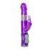 Easytoys Rabbit - Rotirajući vibrator sa perlicama i klitoralnim masažerom (ljubičasta)