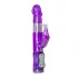 Easytoys Rabbit - Rotirajući vibrator sa perlicama i klitoralnim masažerom (ljubičasta)