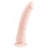 Easytoys - Dildo od 100% silikona sa vakumom (21cm) - prirodna boja