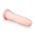 Easytoys - Dildo od 100% silikona sa vakumom (21cm) - prirodna boja