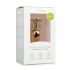 Easytoys Metal No.1 - zlatni analni plug sa belim kamenom (2,5 cm)