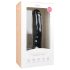 Easytoys - veliki dildo sa vakumskim postoljem i testisima (26,5cm) - crna