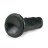 Easytoys - Realistični Dildo sa Vakumom (15,5cm) - Crni