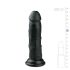 Easytoys - Realistični Dildo sa Vakumom (15,5cm) - Crni