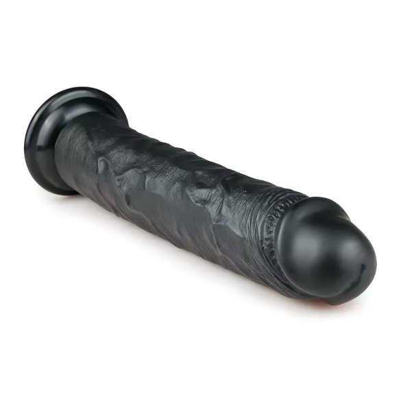 Easytoys - ekstra veliki dildo sa vakuum bazom (28,5cm) - crni
