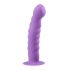 Easytoys - talasasti dildo sa prianjajućom bazom (ljubičasta)